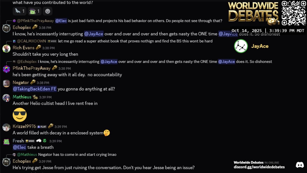 0113 WIDESTREAM - Worldwide Debates - YouTube/Twitch/Rumble