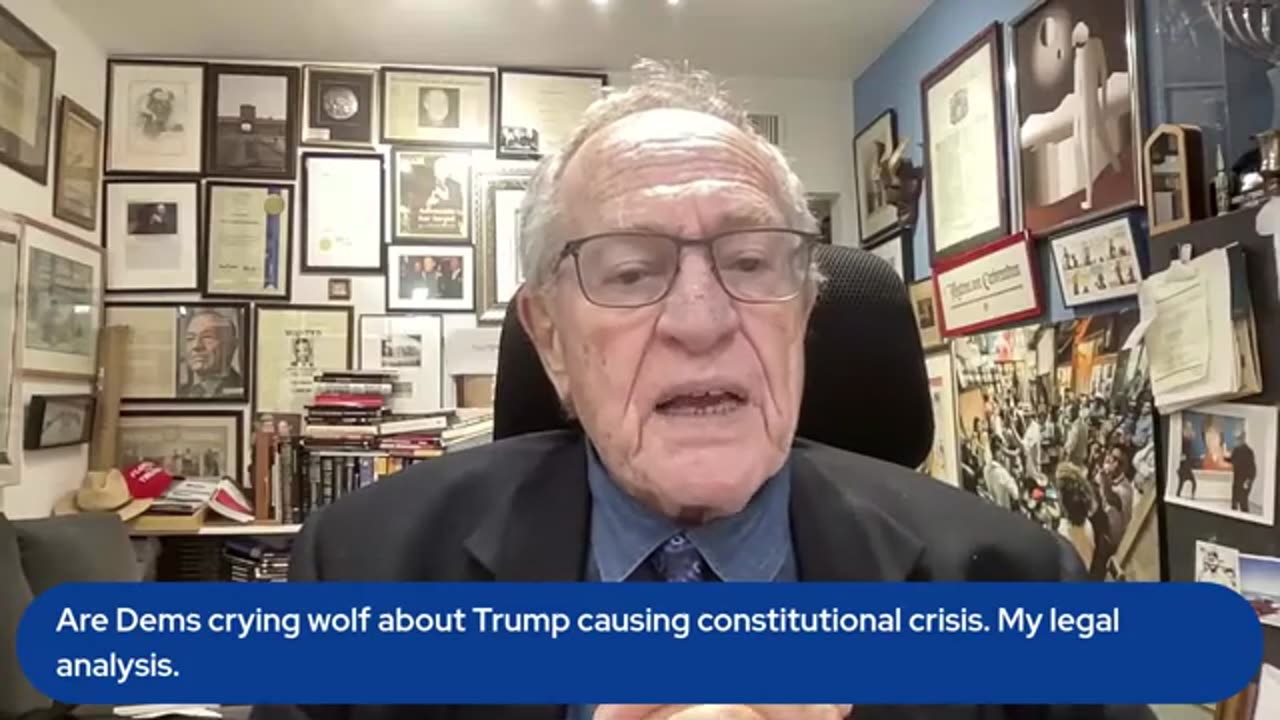 Are Dems crying wolf about Trump causing constitutional crisis. My legal analysis!