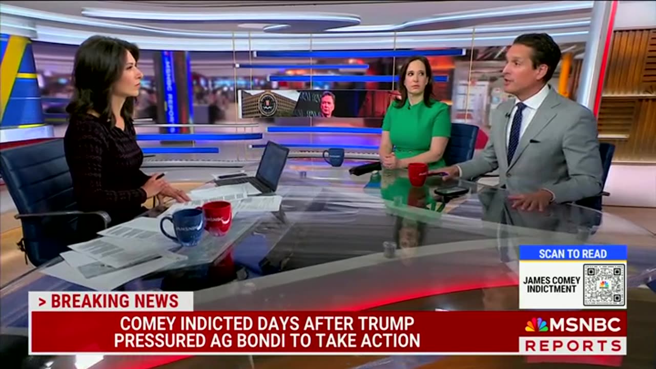 MSNBC Legal Analyst Dashes Hopes For Comey Getting Case 'Tossed' Before Trial