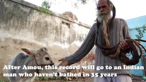 Amou Haji: The Iranian man who hasn't washed in over 60 years