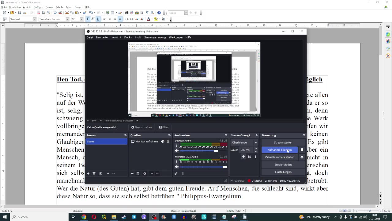 528 - In die Ruhe Christi eingehen