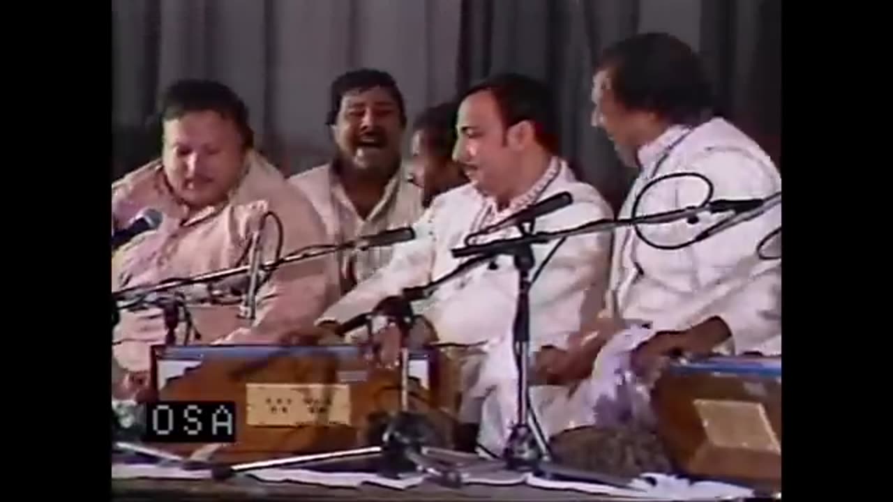 Ankh Uthi Mohabbat Ne Angrai Li - Ustad Nusrat Fateh Ali Khan - OSA Official HD Video