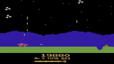 Moon Patrol Atari 2600 Longplay