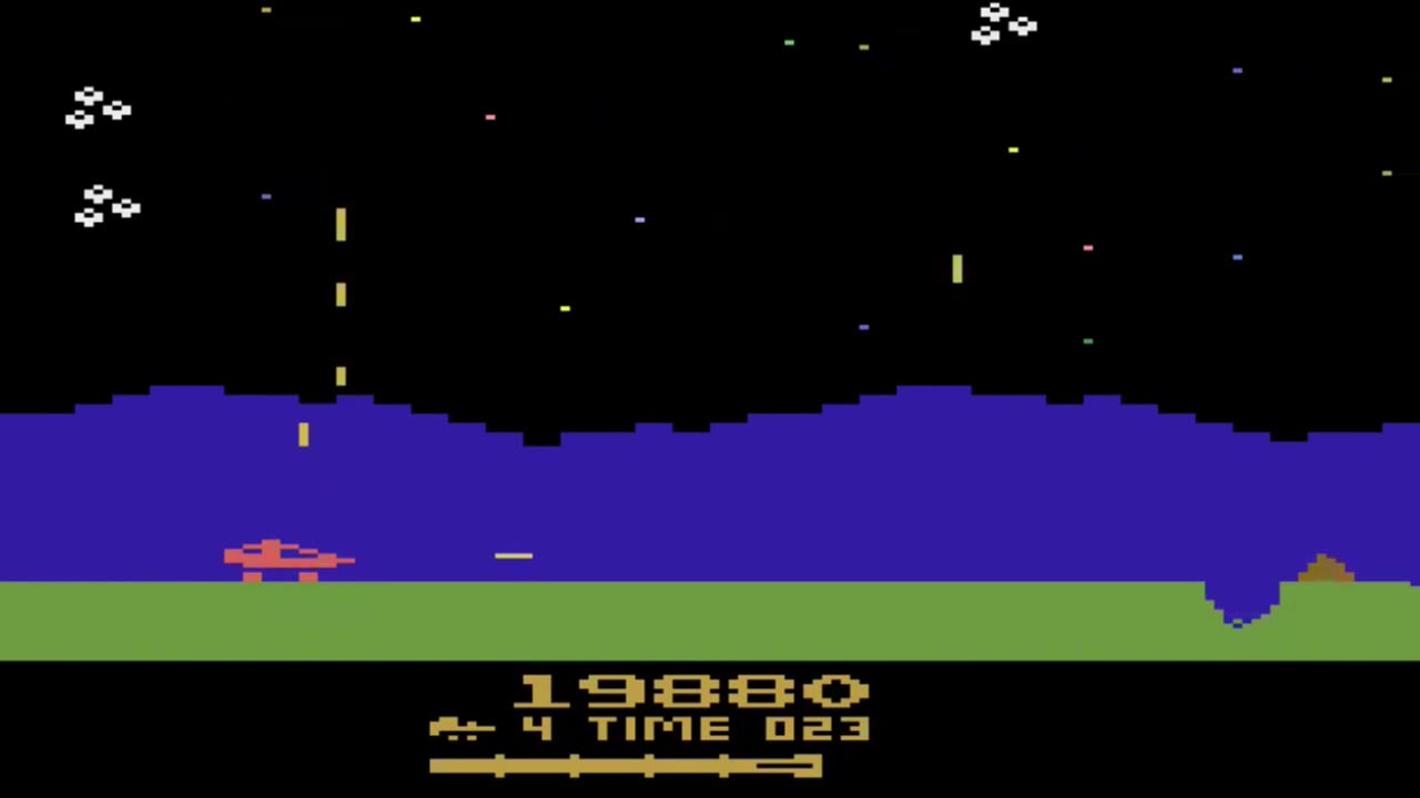 Moon Patrol Atari 2600 Longplay