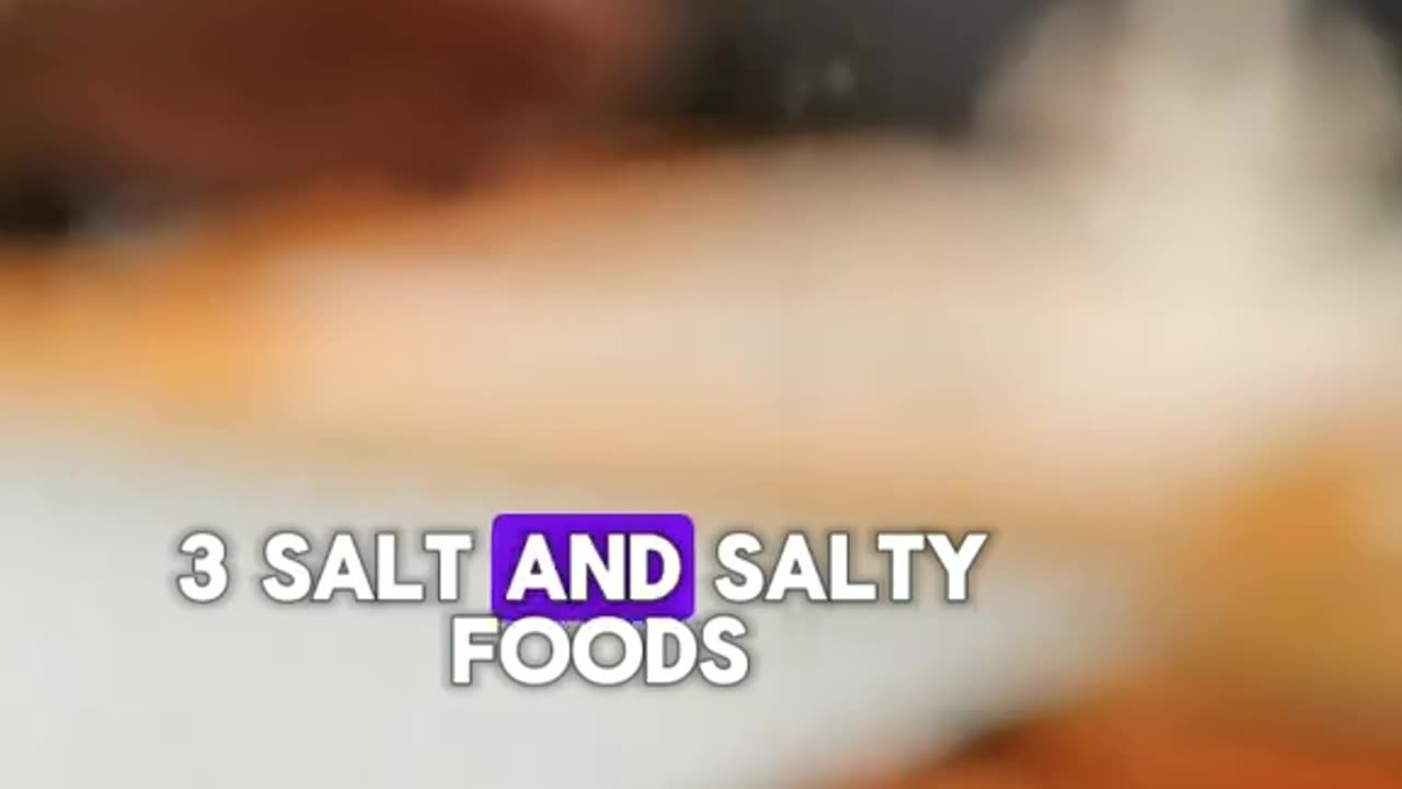 Foods that lead to high blood pressure (Hypertension)