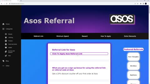 Asos Referral Code - How To