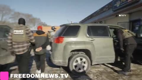 ICE agents SMASHED the window of an illegal’s car in Minnesota and yanked