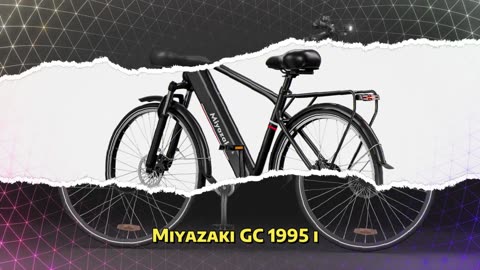 Miyazaki GC1995 Electric Bike 350W 48V 14AH Battery 26 Inch Tires Electric Bicycle