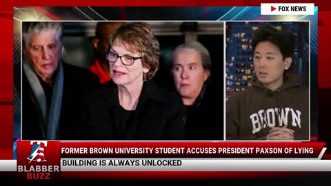 Former Brown University Student Accuses President Paxson Of Lying
