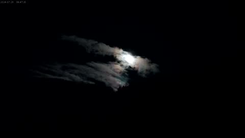 "PEEK-a-BOO" MOON!