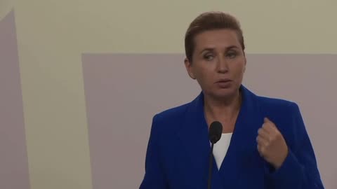 -Denmark's PM says she likes EU's proposed "drone wall" defense plan, but "no matter what