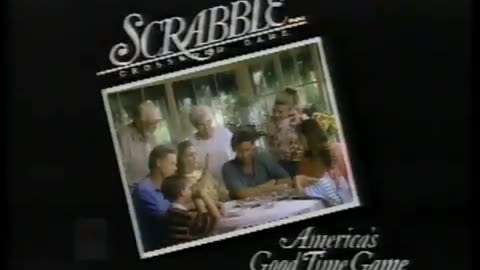 October 12, 1991 - Scrabble Commercial