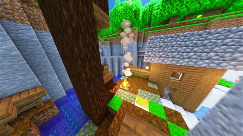 012_Minecraft Parkour Gameplay 4K #game