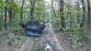 💥🚚 Ukraine Russia War | FPV Drone Hits Enemy Truck in Forest | RCF