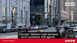 Chicago: Delivery man escapes from numerous ICE agents