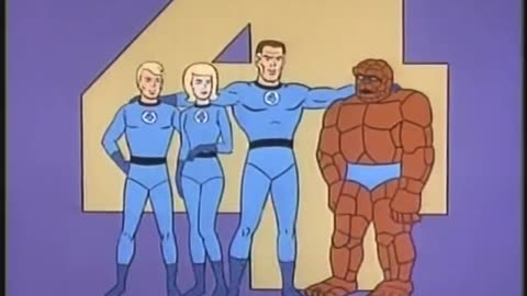 FANTASTIC FOUR (1960s) cartoon DR DOOM