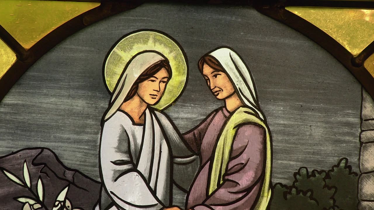 crushed by the woman