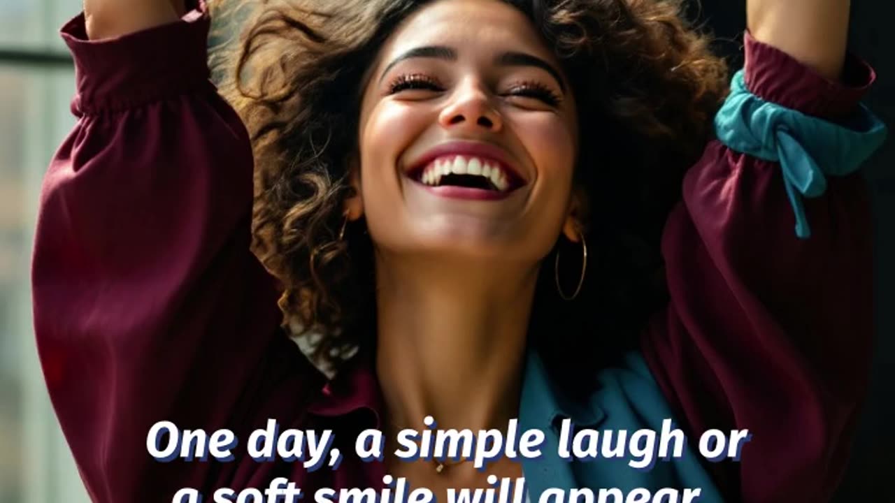 When your heart remembers how to smile, healing has already begun.