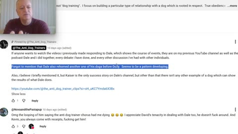 Responding to more Comments, Lies and Foolishness from the Sold Out Dog Training Community