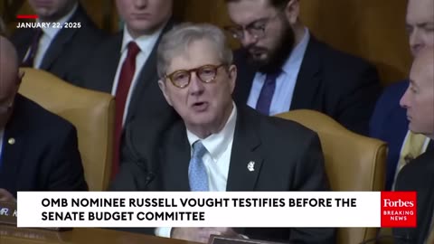 Sen Kennedy encourages new OMB nominee the pain he will experience fighting for honesty in DC