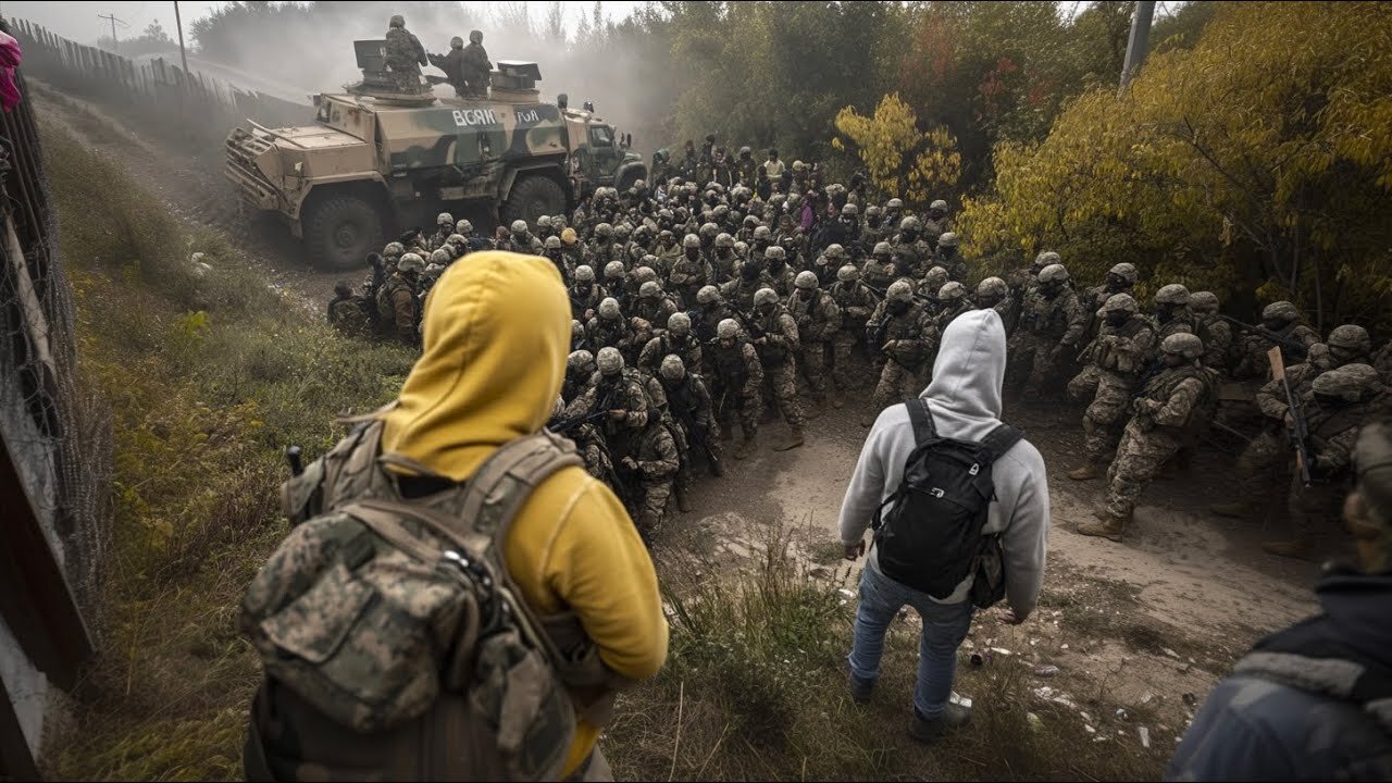 Trump Starts Rounding Up Migrants… in Mexico