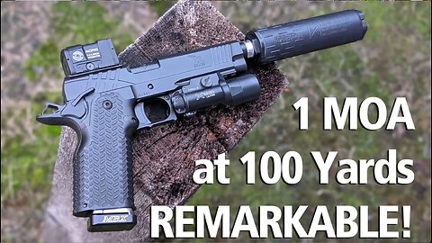 1 MOA at 100 Yards from a 2011 Pistol ?!