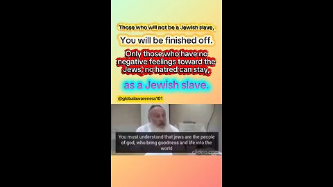 Incredible statements about goy from 2 Rabbis that will make you gasp.