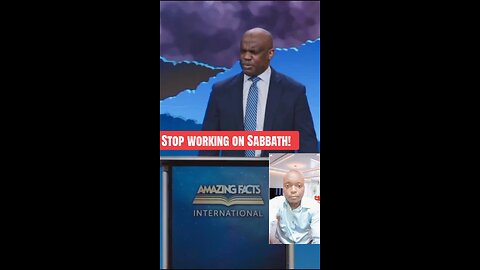 Stop working on Sabbath!