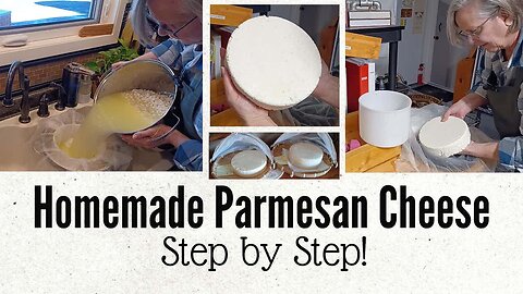 The Art of Cheesemaking at Home ~ Turn Milk into GOLD! ~ Parmesan Cheese that is!