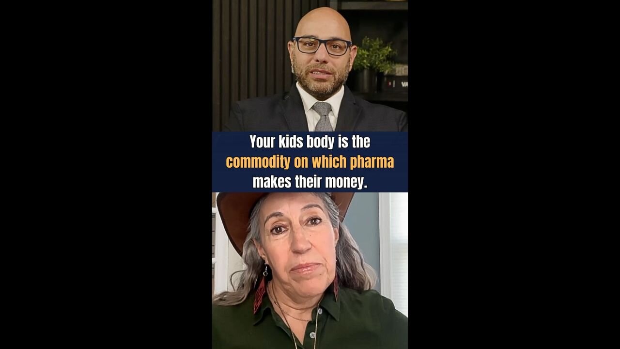 Your kids body is the commodity on which pharma makes their money.