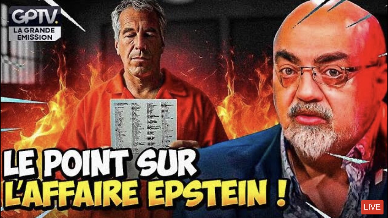 Pierre JOVANOVIC ★ Où Est La Liste Des Coupables De L'Affaire EPSTEIN ?