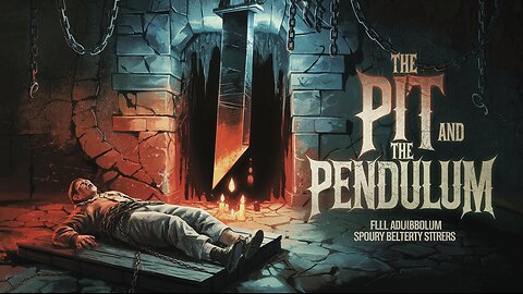 The Pit and the Pendulum by Edgar Allan Poe 🎧 Full Audiobook | Spooky Horror Story