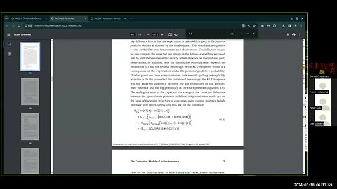 ActInf Textbook Group ~ Cohort 6 ~ Session 6 (Chapter 4, Part 1) ~ 3/18/2024