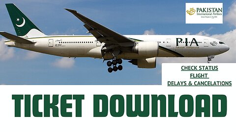 How To Download Paktisan Airline Ticket Download || Pakistan Airline Ticket Download PNR