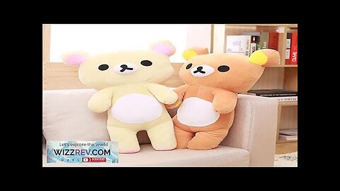 Kawaii Rilakkuma Plush Toys Teddy Bear Soft Animal Sofa Pillows Room Decorations Review