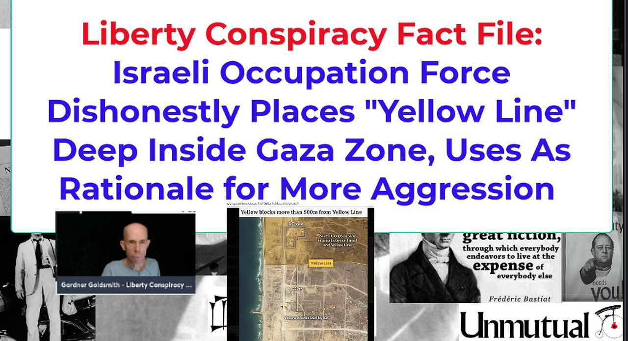 Liberty Fact File: Israel Places "Yellow Line" Far Into Palestinian Zone
