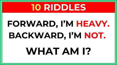 CAN YOU SOLVE THESE 10 TRICKY RIDDLES 🧠 BRAIN TEASERS & RIDDLE QUIZ CHALLENGE - PART 3