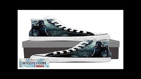 Mass Effect Geth Legion Battle Canvas High-Top Sneakers Review