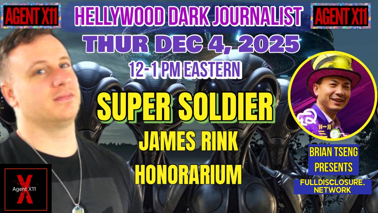 AGENT X11 EP: 375 HELLYWOOD DARK JOURNALIST