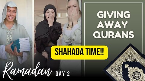 Ramadan Day 2! Wearing Hijab for the First Time! A Life-Changing Experience