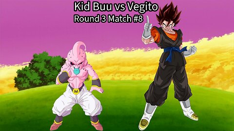 Round 3 Match #8: Kid Buu vs Vegito (Dragon Ball Raging Blast 2 Ultimate Tournament)