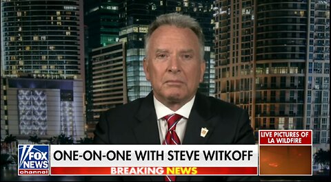 STEVE WITKOFF - ONE ON ONE WITH HANNITY