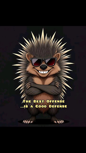 🌟 Porcupine Vs Leopard & a pride of Lions