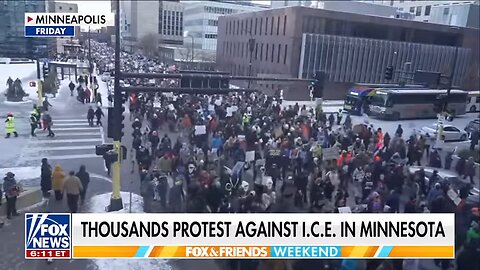 More than 100 anti-ICE protesters ARRESTED at St. Paul airport