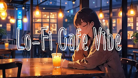 Lo-Fi Cafe Night instrumental 🎧 Beats relaxing, study, sunset, coffee ☕ and chill cafe lofi.