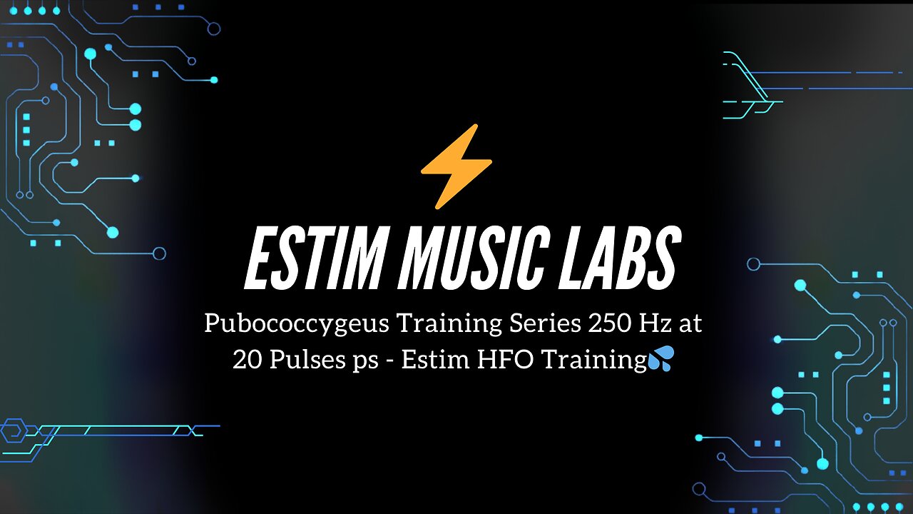 PC Muscle Training - Squeeze 250 Hz @20 pps - Estim Audio Training