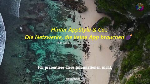 🕸 Hinter AppStyle & Co.: Die Netzwerke, die keine App brauchen💣 21.11.2025 Benjamin Baumann