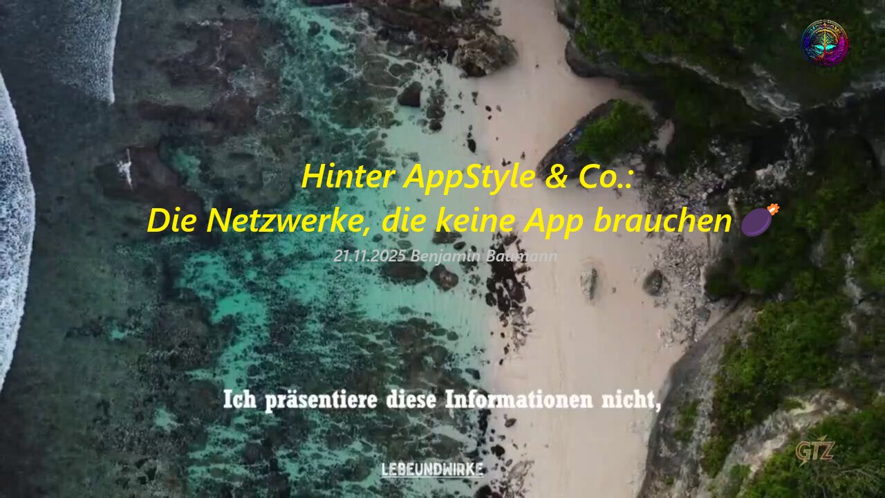 🕸 Hinter AppStyle & Co.: Die Netzwerke, die keine App brauchen💣 21.11.2025 Benjamin Baumann