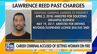 'DERANGED': Man accused of setting woman on fire had 49 PRIORS