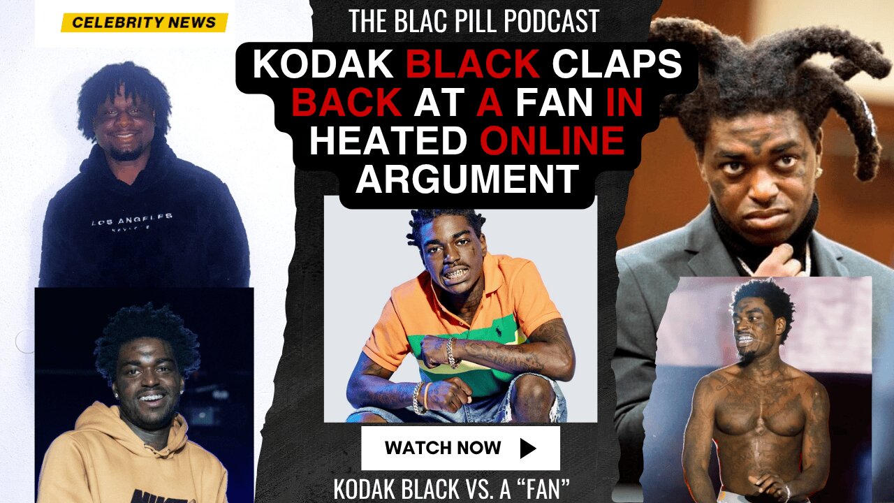 Kodak Black CLAPS BACK at a fan in HEATED ONLINE ARGUMENT